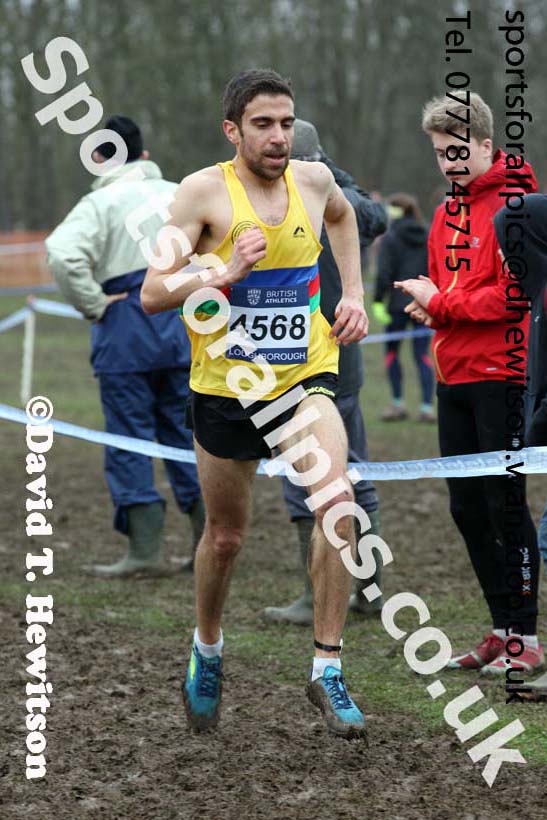 Senior mens Inter Counties Cross Country, Prestwold Hall, Loughborough. Photo: David T. Hewitson/Sports for All Pics